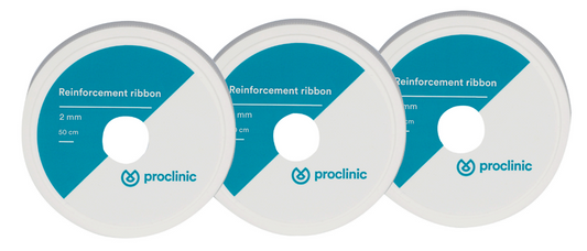 Fibra Reforço Kit 4 X 50cm + Tesoura – Proclinic