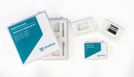 Kit intro postes anatómicos de fibra de vidro – Proclinic