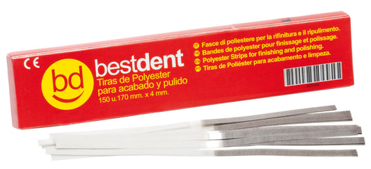 Tiras De Lixa Para Polimento Em Poliester – Bestdent