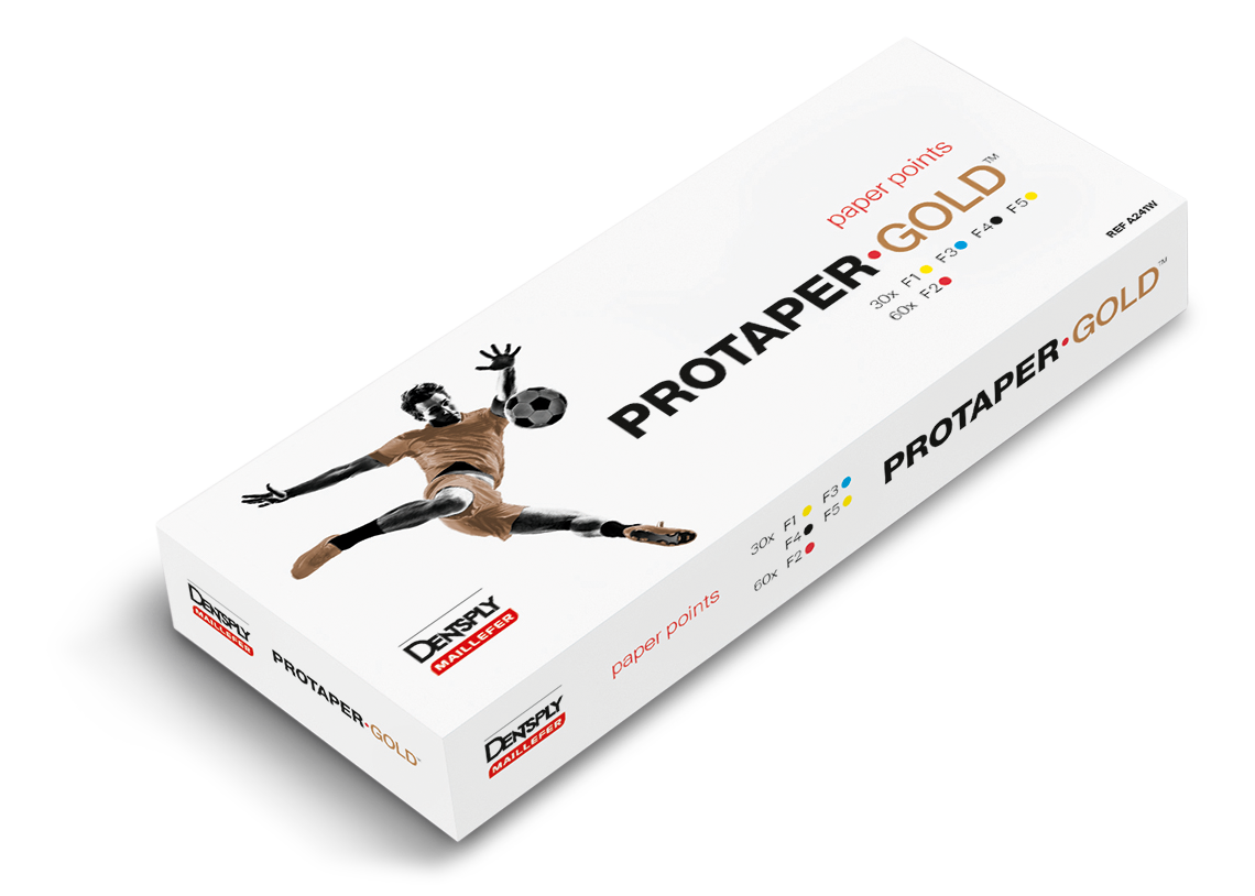 Pontas papel protaper gold f1 - F5 - Dentsply Maillefer