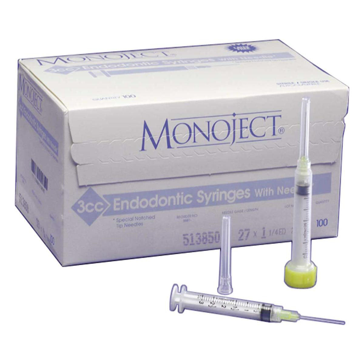 Seringas irrigação com agulha monoject 27g - Kendall