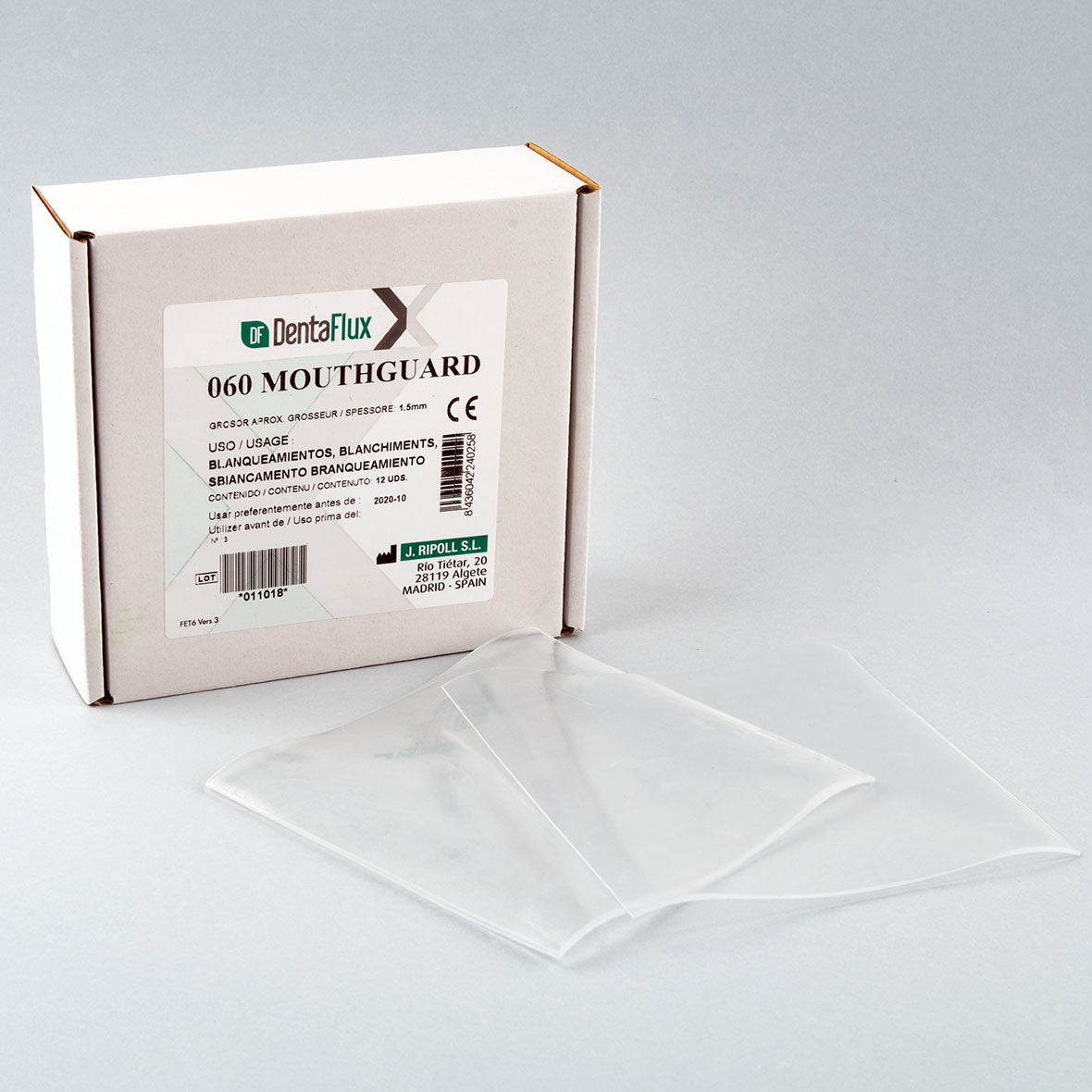 Placas Para Termoformar Mouthguard 1,0mm (.040) – Dentaflux