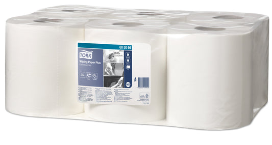 Papel Seca Mãosem Bobine Cor Branca Rolo 150m 6 Unid Tork – Tork