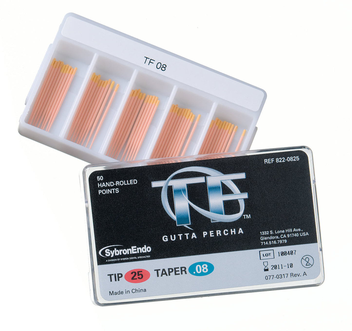 Guttapercha tf n.25 conicidade .04 - .012 – Kerr