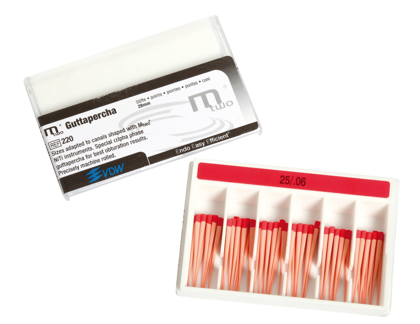 Guttapercha mtwo n.25 - 40 - VDW