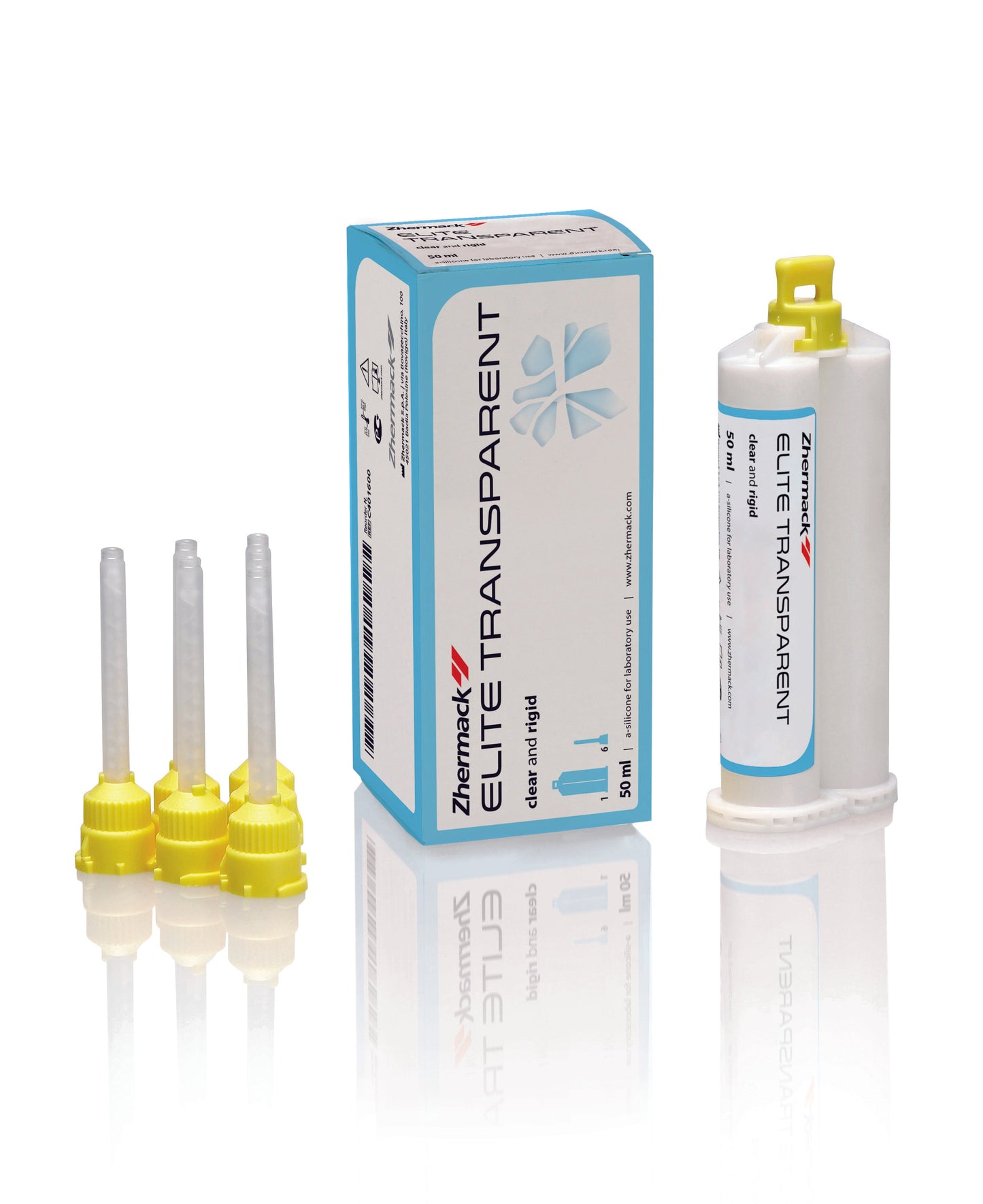 Elite Transparente 50ml+6 Pontas Mistura – Zhermack