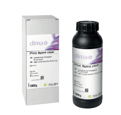 Dima Print Splint Clear 1000g – Kulzer