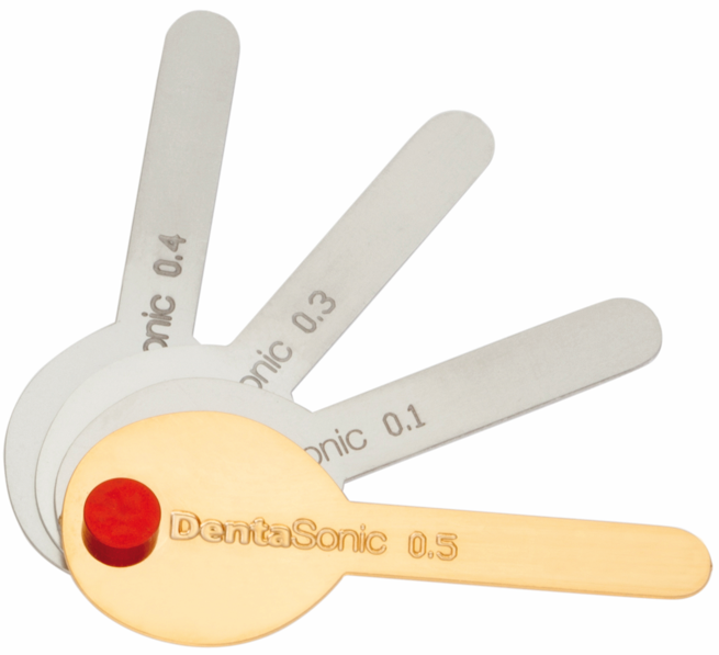 Medidores galgas stripping 6 grossuraes – Dentasonic