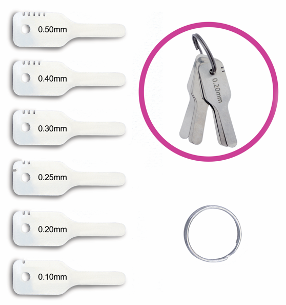 Medidores galgas p/ stripping 6 - Bestdent