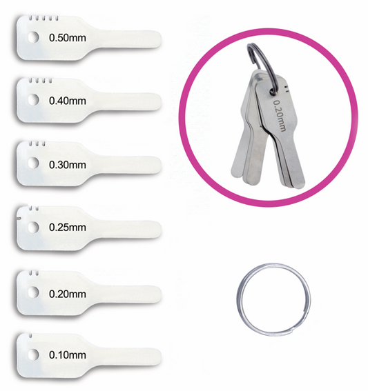 Medidores galgas p/ stripping 6 - Bestdent